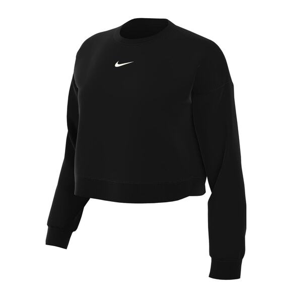 Nike Sportswear Phoenix Fleece Ultra-Oversized Crew Neck Sweatshirt, Black, XS - Picture 3 of 3